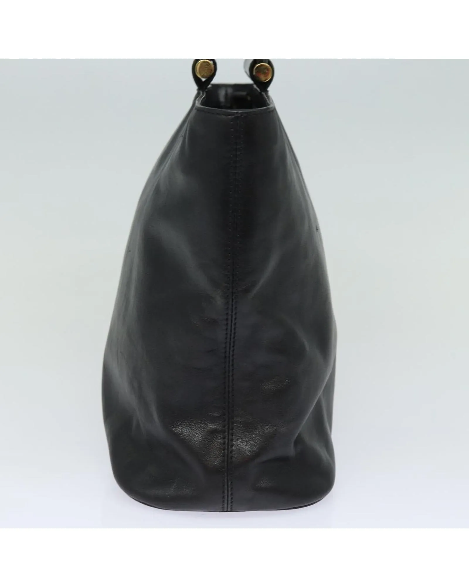 Leather Hand Bag with Handle Drop and Storage Smell