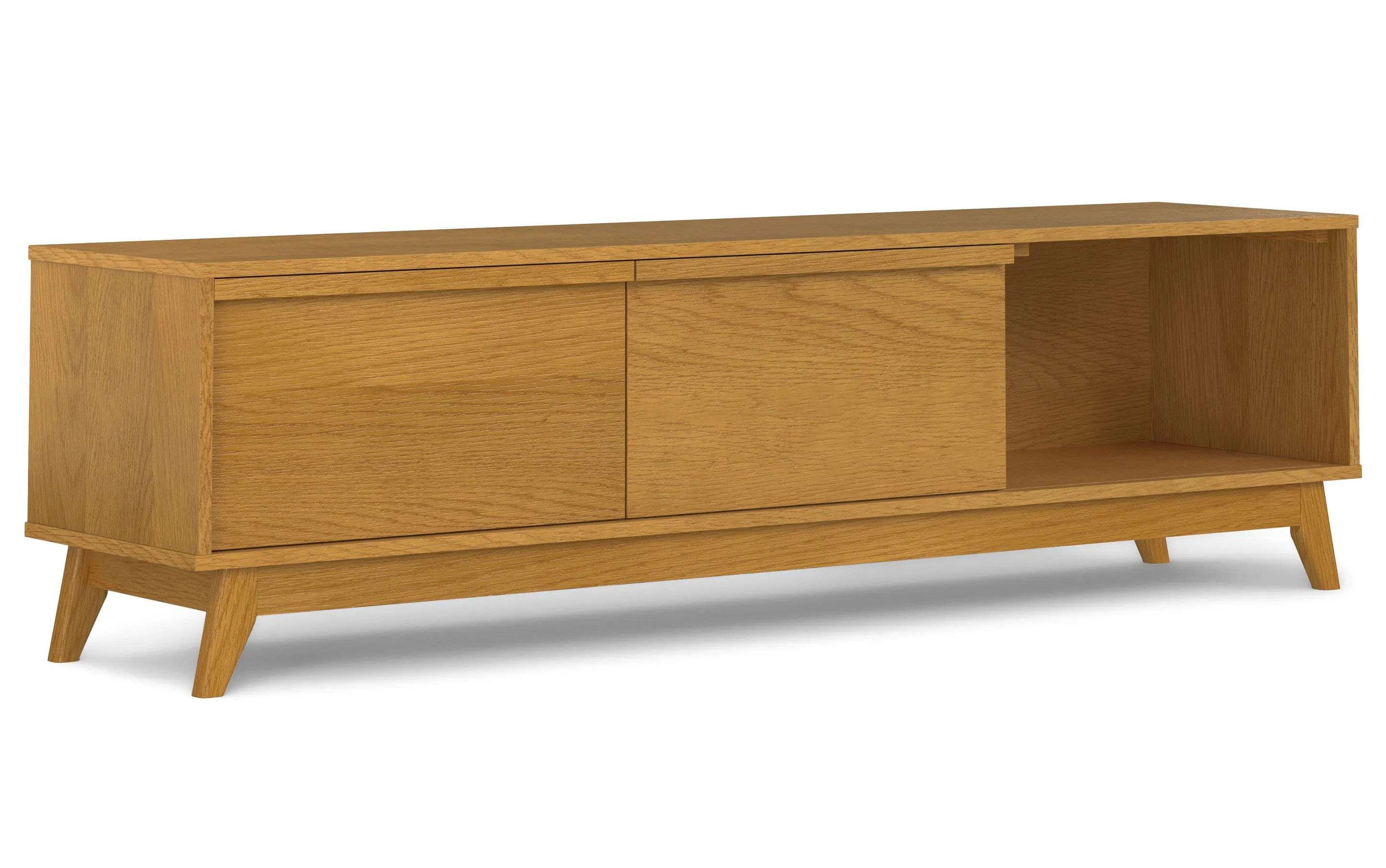 Lennon 72 inch Low TV Stand in Oak