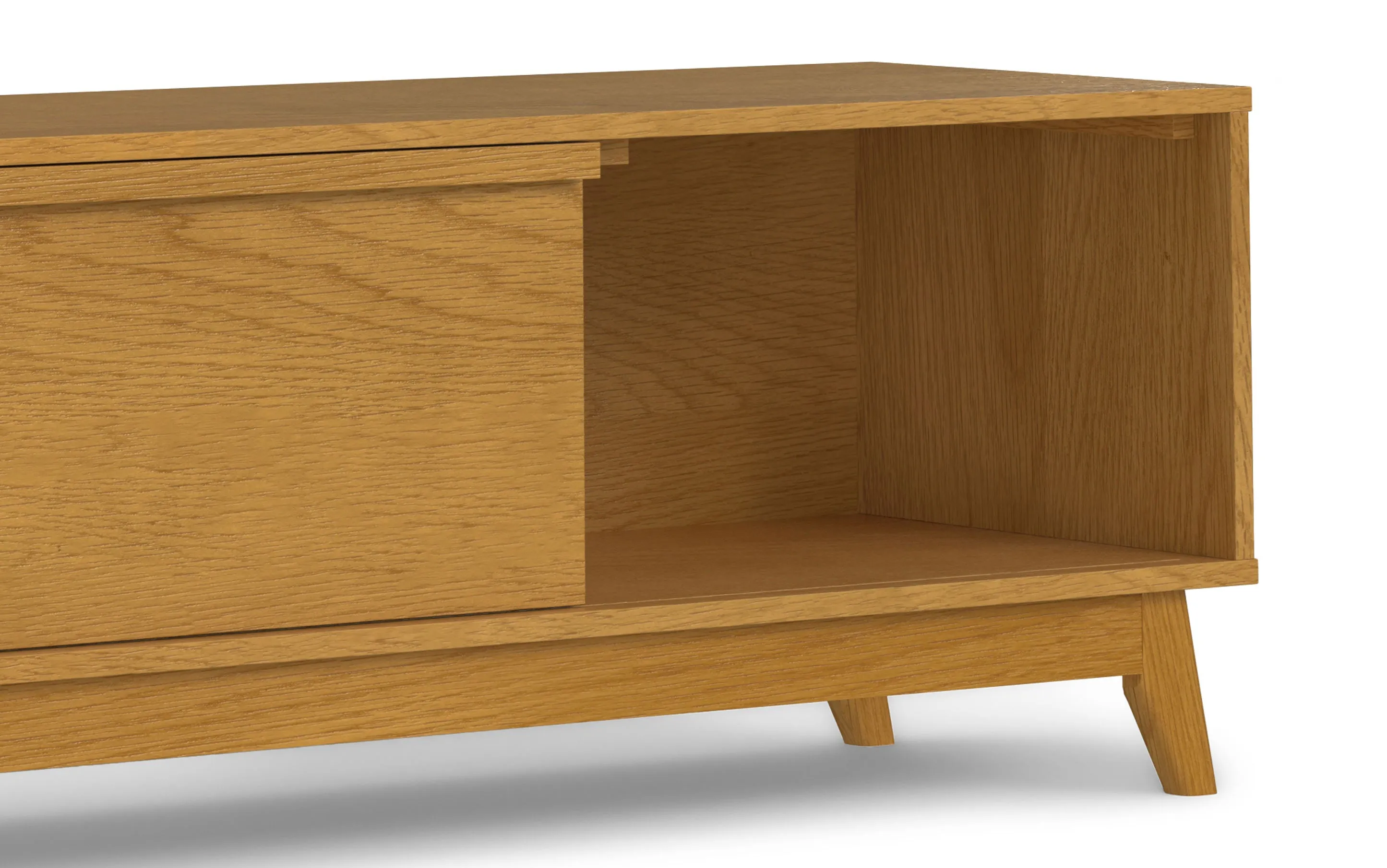 Lennon 72 inch Low TV Stand in Oak