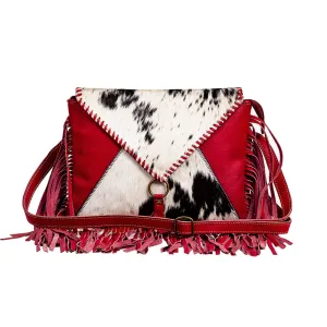 Letterstone Trail Fringe Leather & Hairon Bag