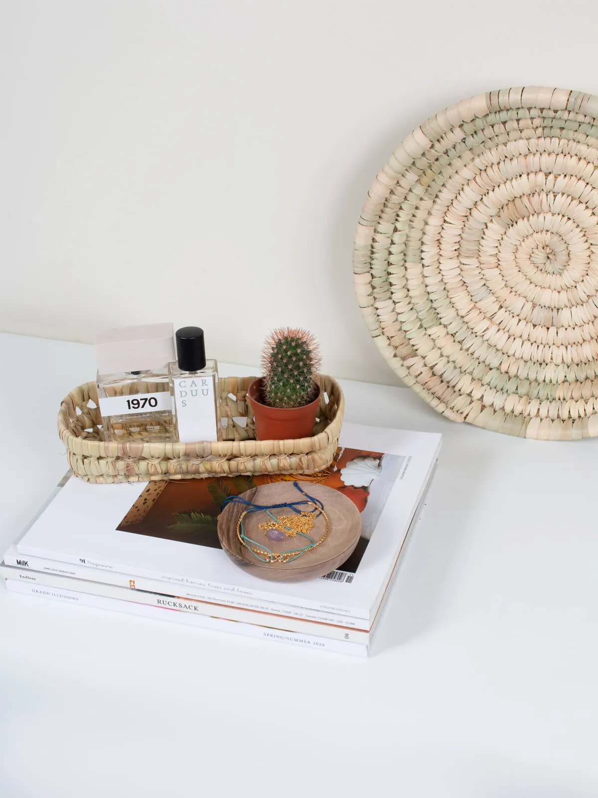 Long Open Weave Storage Trays