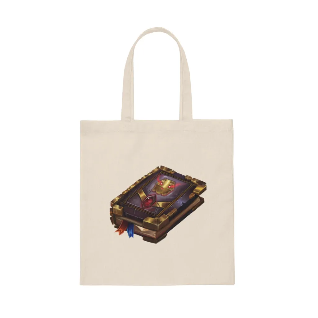 Magic Book Canvas Tote Bag