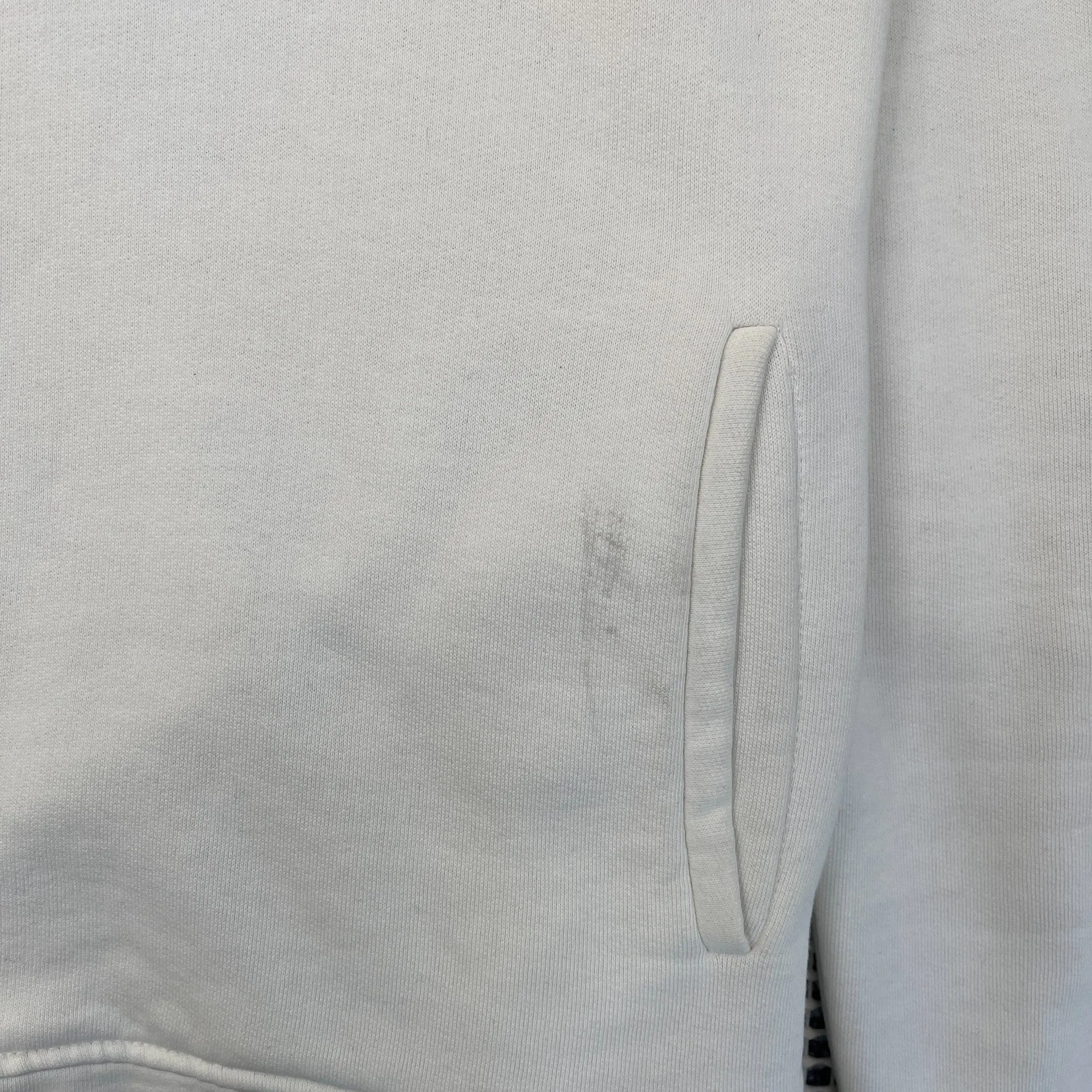 Men's Ff Box Logo Hoodie White Size IT 48 / UK M