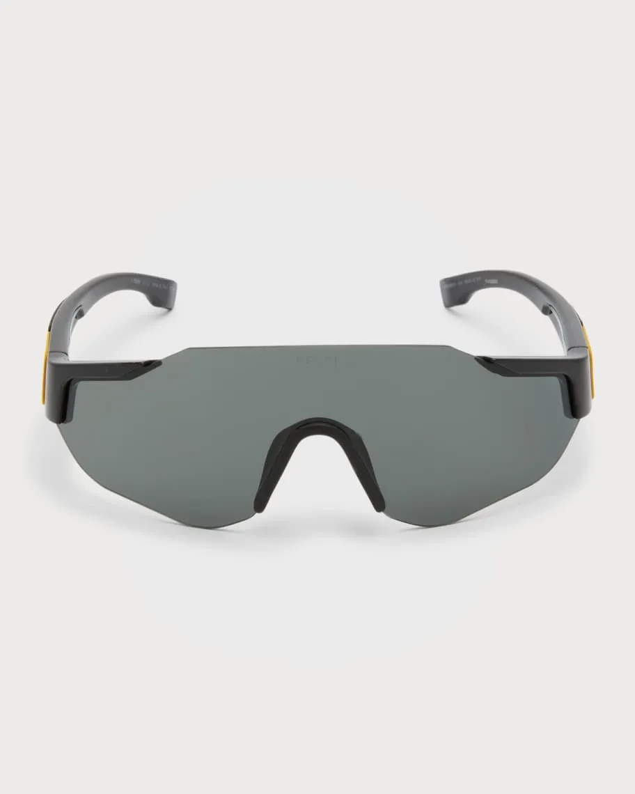 Men's Rimless Sunglasses with FF Fendi Logo