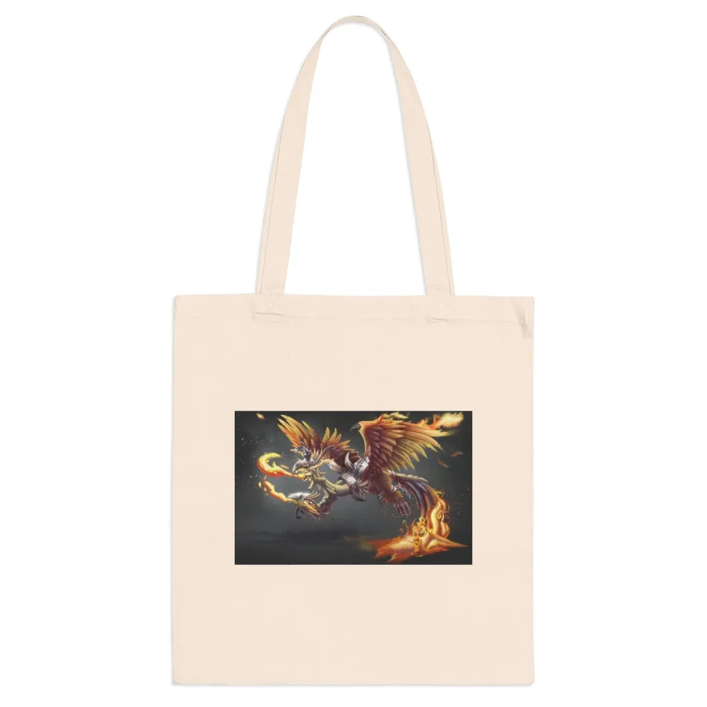 Merciless the Flaming SkyBird Tote Bag