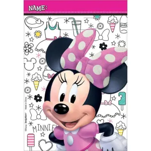 Minnie Mouse Happy Helpers Loot Bags - 8 Pkt