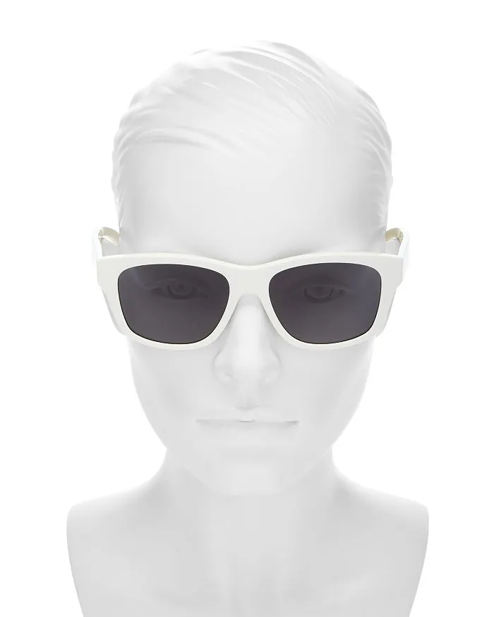 Monochroms Square Sunglasses, 55mm CELINE