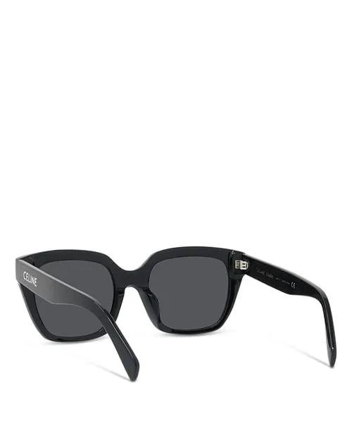 Monochroms Square Sunglasses 56mm CELINE Black