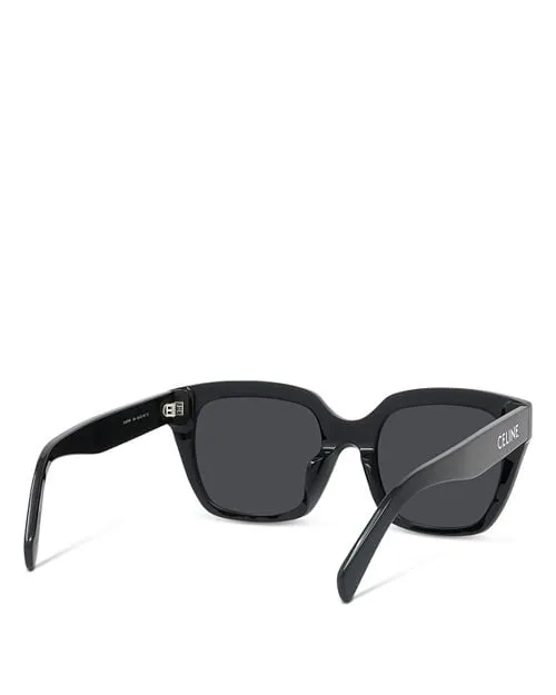 Monochroms Square Sunglasses 56mm CELINE Black