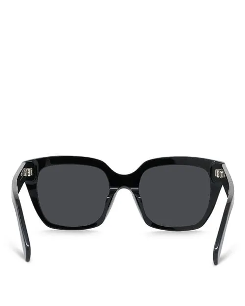 Monochroms Square Sunglasses 56mm CELINE Black