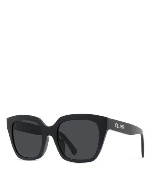 Monochroms Square Sunglasses 56mm CELINE Black