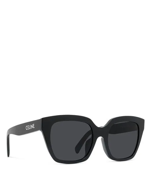 Monochroms Square Sunglasses 56mm CELINE Black