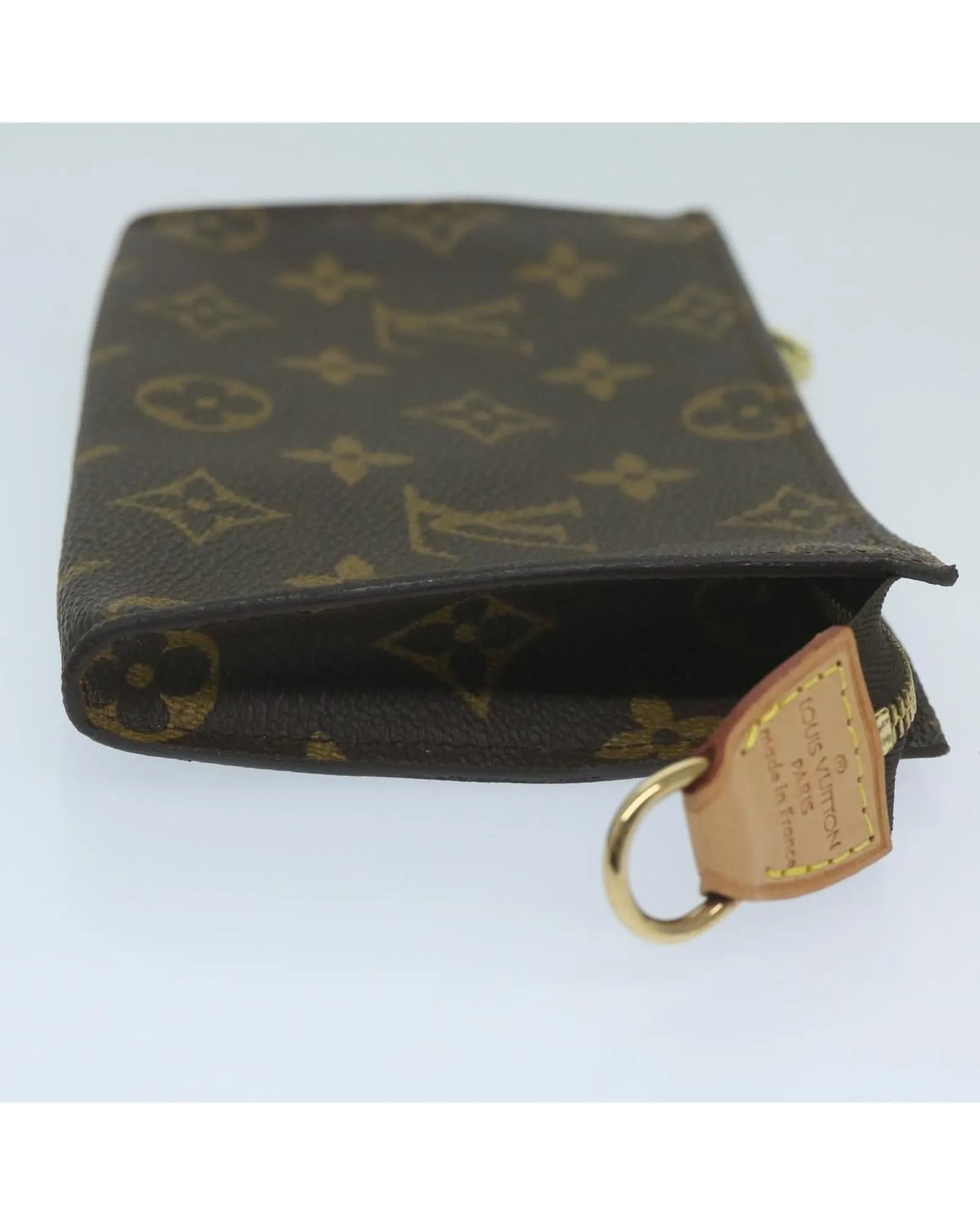 Monogram Accessory Pouch with AB Rank and VI1918 Serial No.