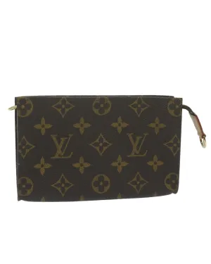 Monogram Accessory Pouch with AB Rank and VI1918 Serial No.