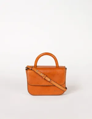 Nano Mini Crossbody Bag - Cognac