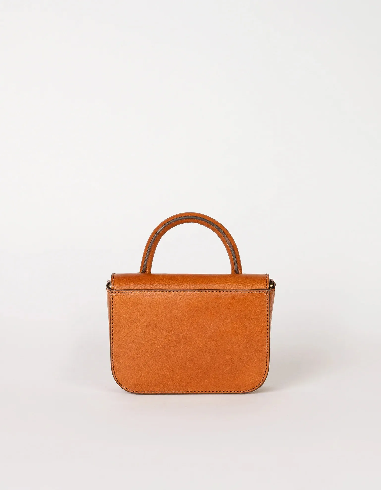 Nano Mini Crossbody Bag - Cognac