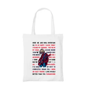 Nirvana Tote Bag - Lyrical Doodle