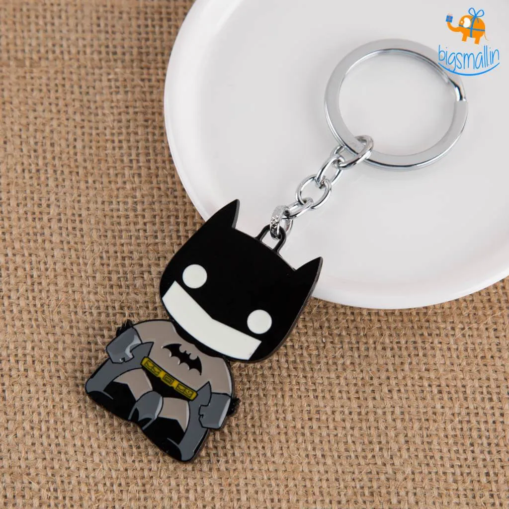 Official Batman vs Superman Metallic Keychains