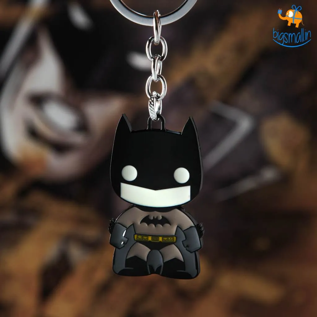 Official Batman vs Superman Metallic Keychains