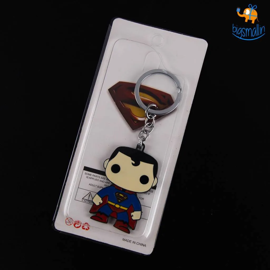 Official Batman vs Superman Metallic Keychains