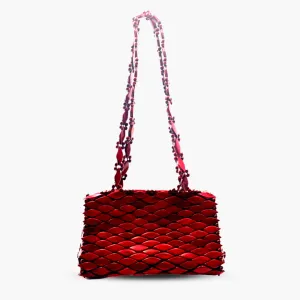 Paris Mini Shoulder Bag - Red