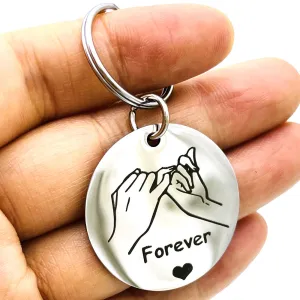 Personalized Promise Keychains for Couples  Best Friends