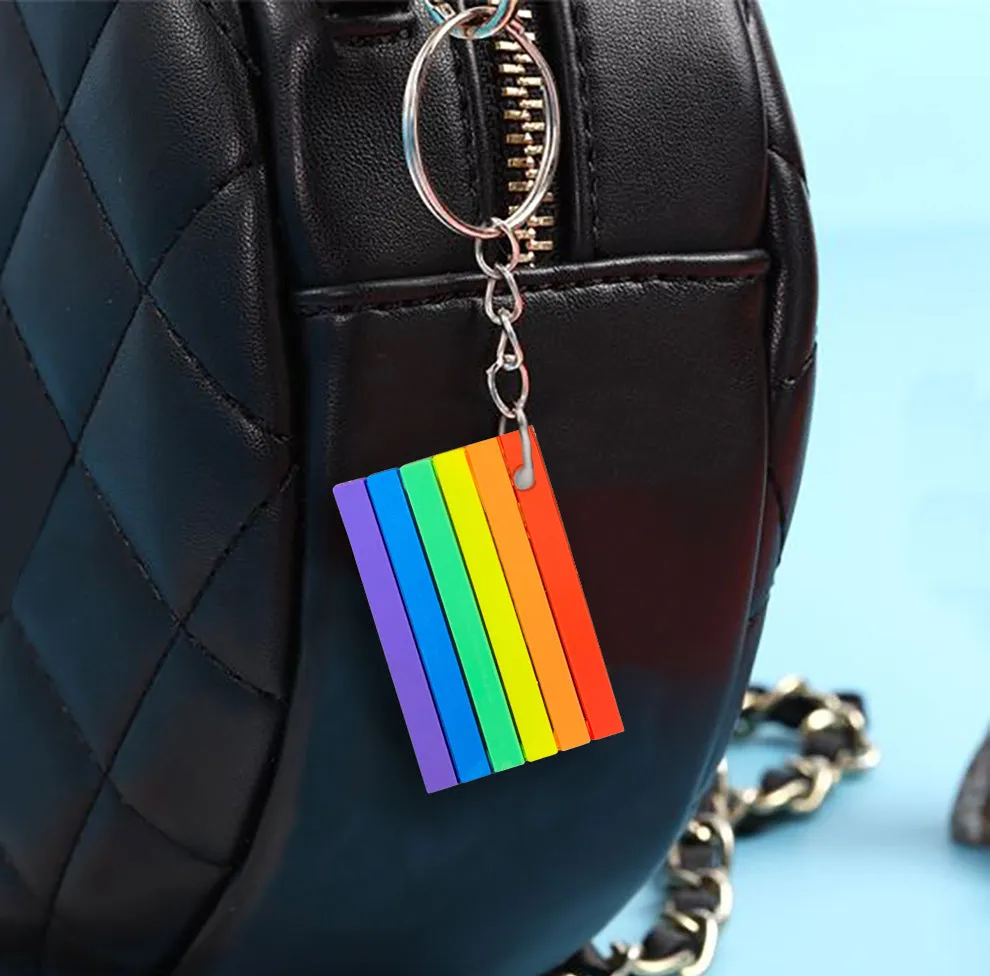 Rainbow Pride Flag Keychains