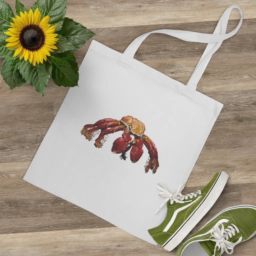 Red Crab Tote Bag