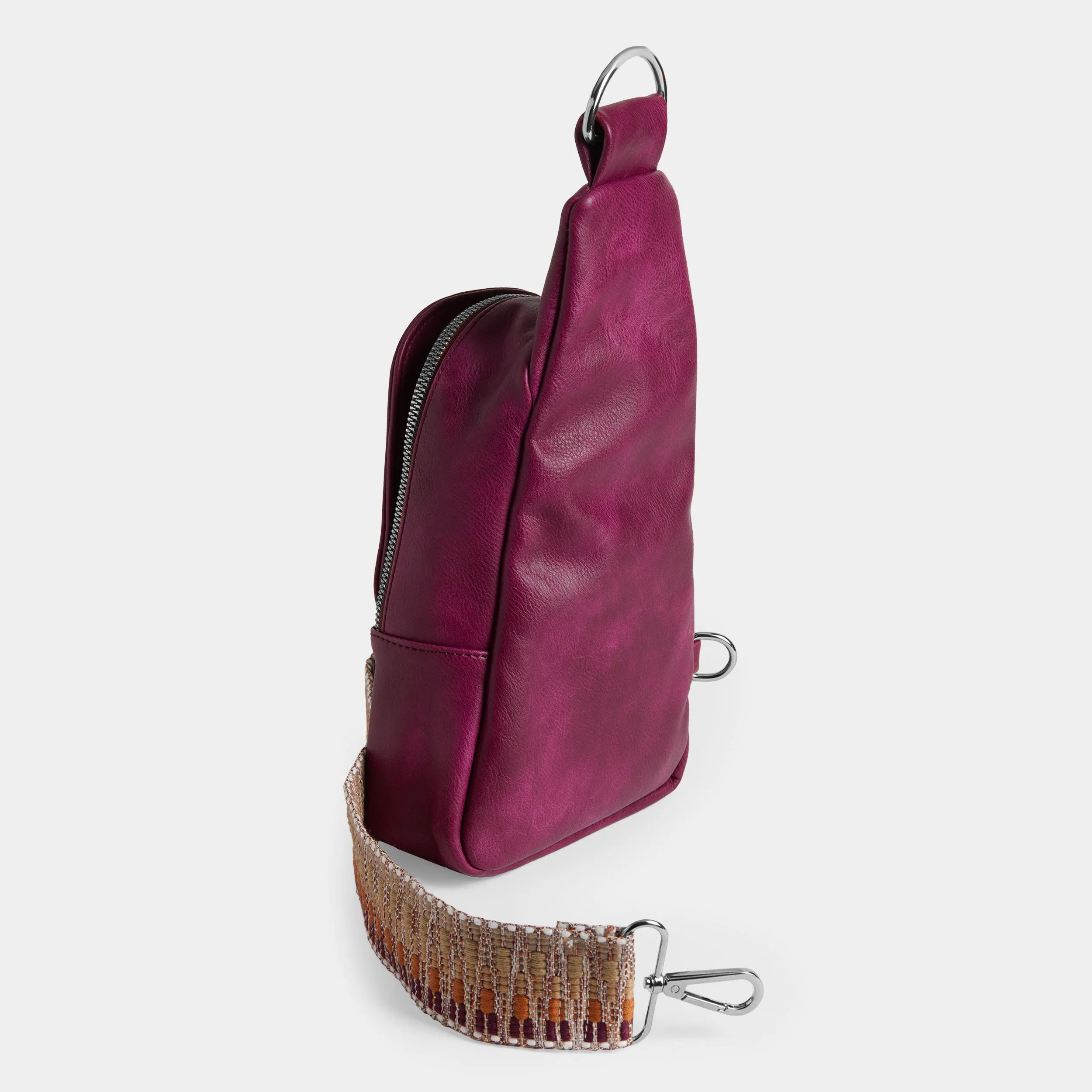 Rhea Crossbody - Boysenberry