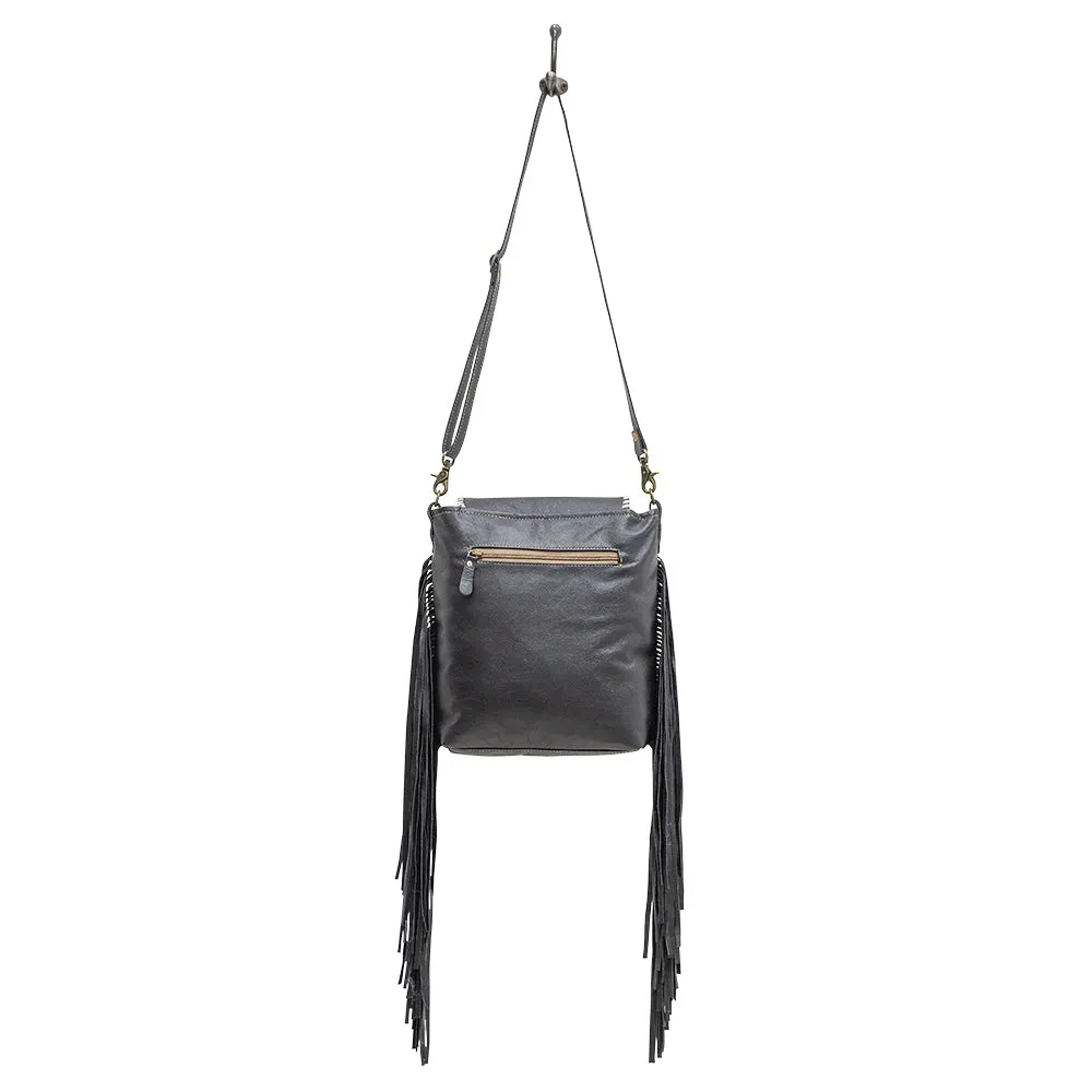 Ritzy Rift Hand-Tooled Bag