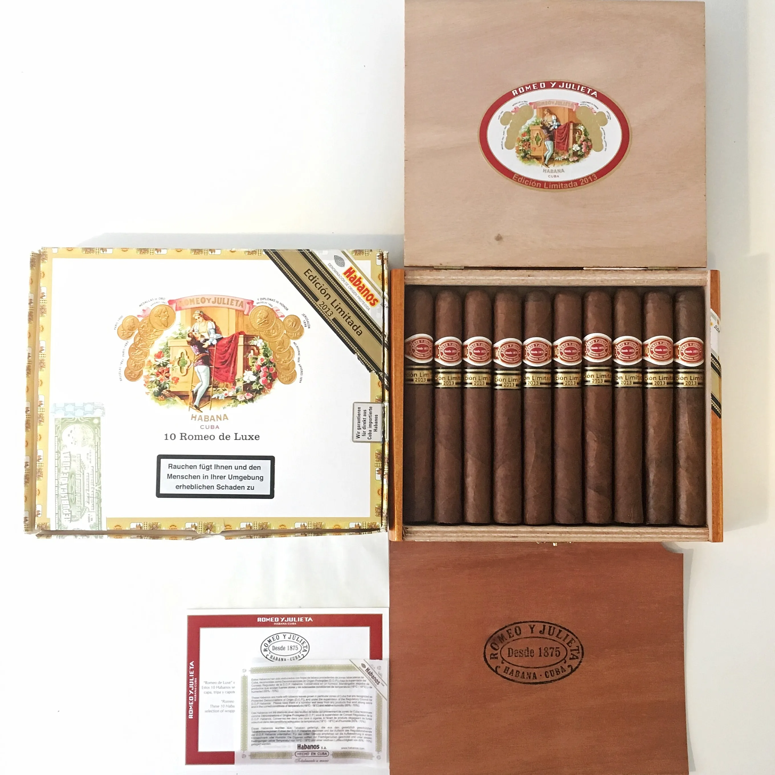 Romeo y Julieta Romeo de Luxe Edición Limitada 2013 Cigar