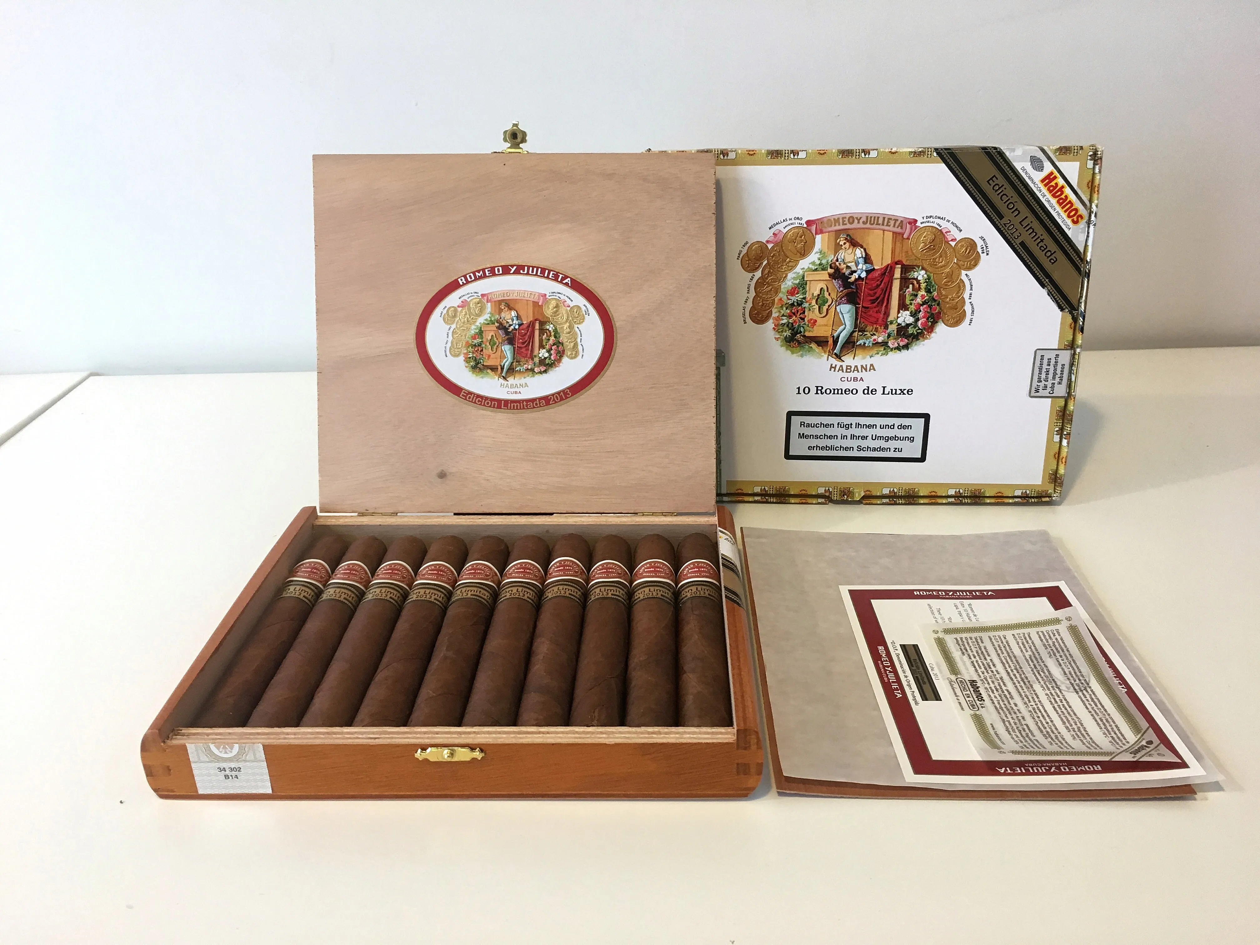 Romeo y Julieta Romeo de Luxe Edición Limitada 2013 Cigar