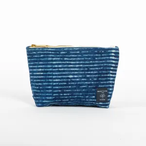 Sardine Pouch | Indigo Stripe