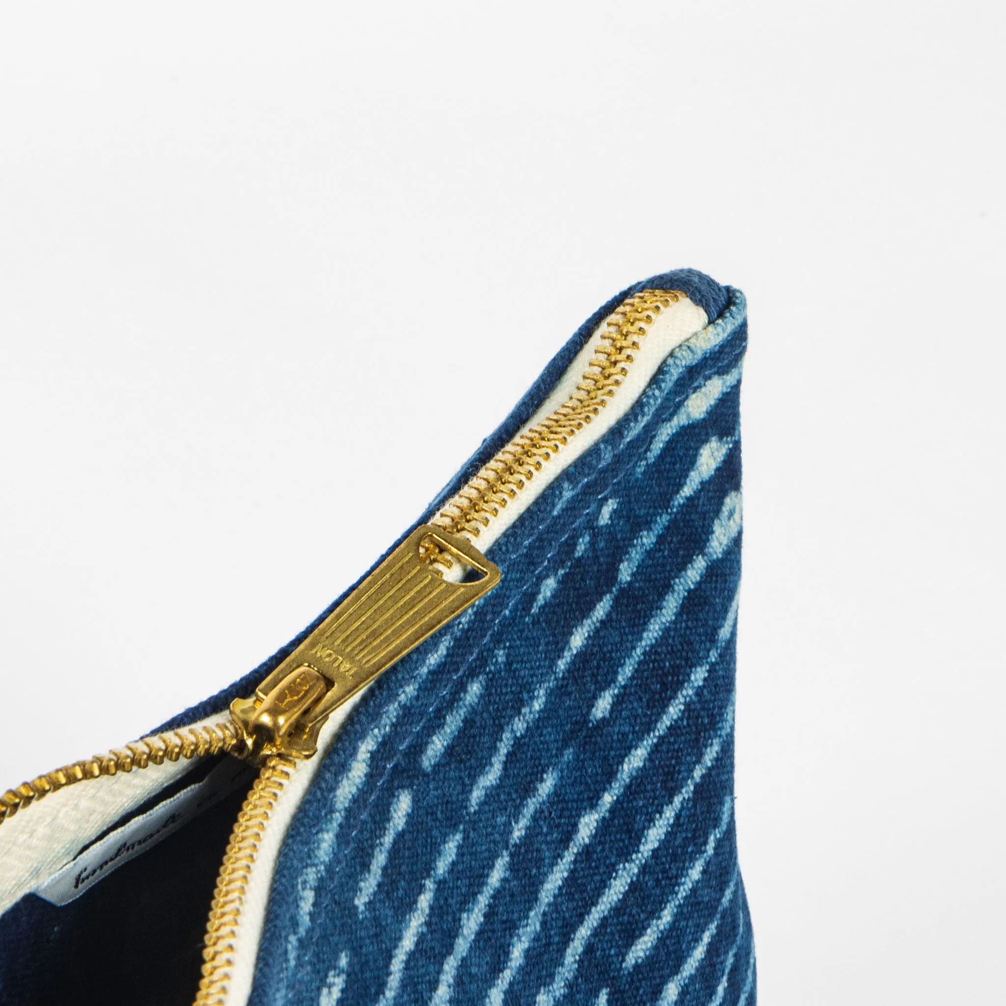 Sardine Pouch | Indigo Stripe