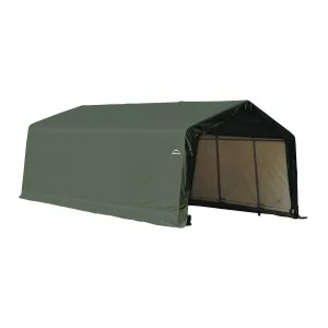 ShelterLogic | ShelterCoat 13 x 20 ft. Garage Peak Green STD