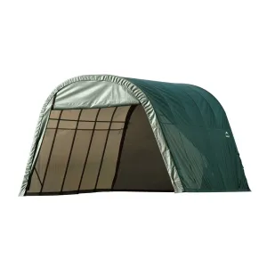 ShelterLogic | ShelterCoat 13 x 20 ft. Wind and Snow Rated Garage Round Green STD