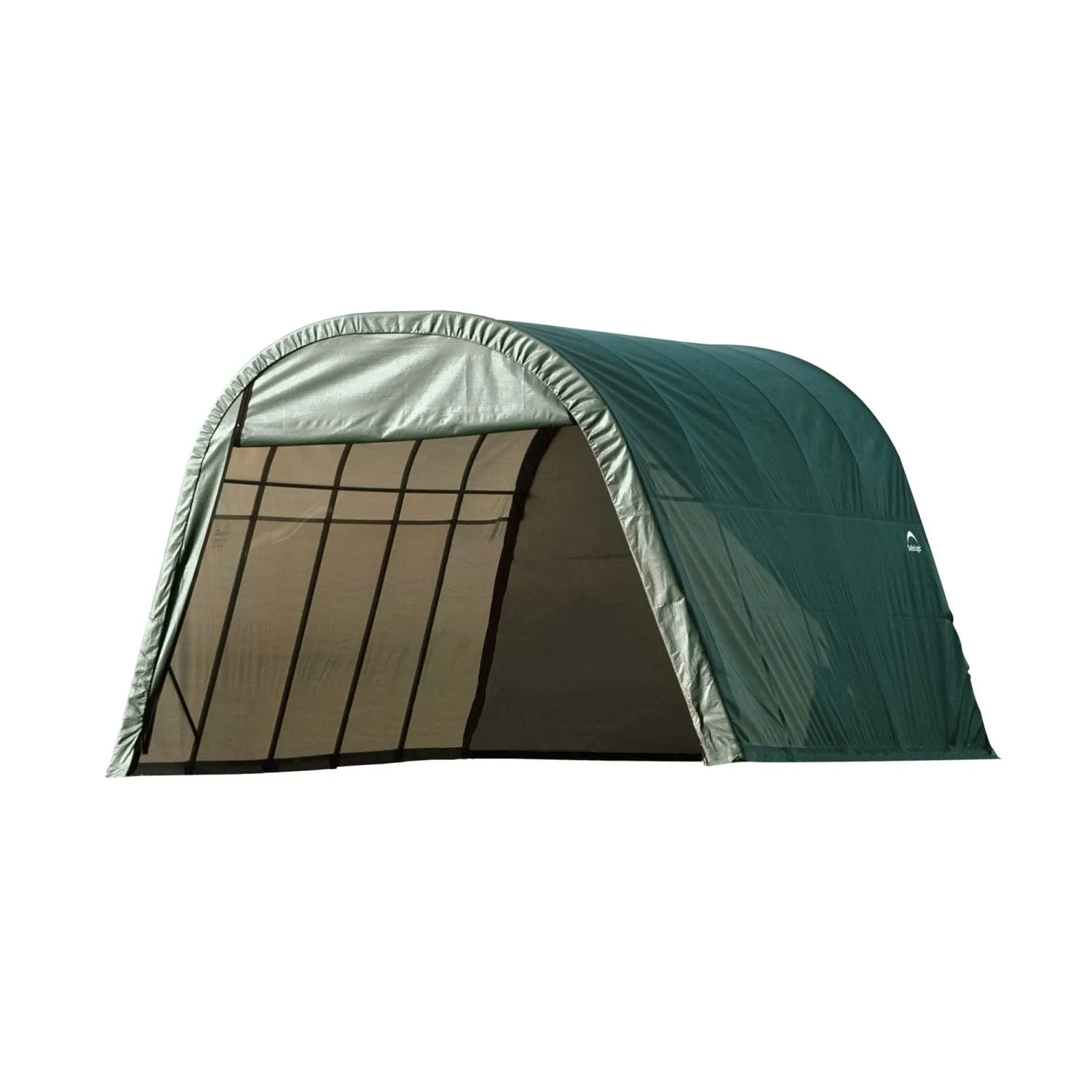 ShelterLogic | ShelterCoat 13 x 24 ft. Wind and Snow Rated Garage Round Green STD