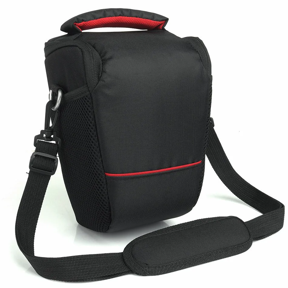 Shockproof professional triangle camera bag applicable to Canon Nikon camera bag