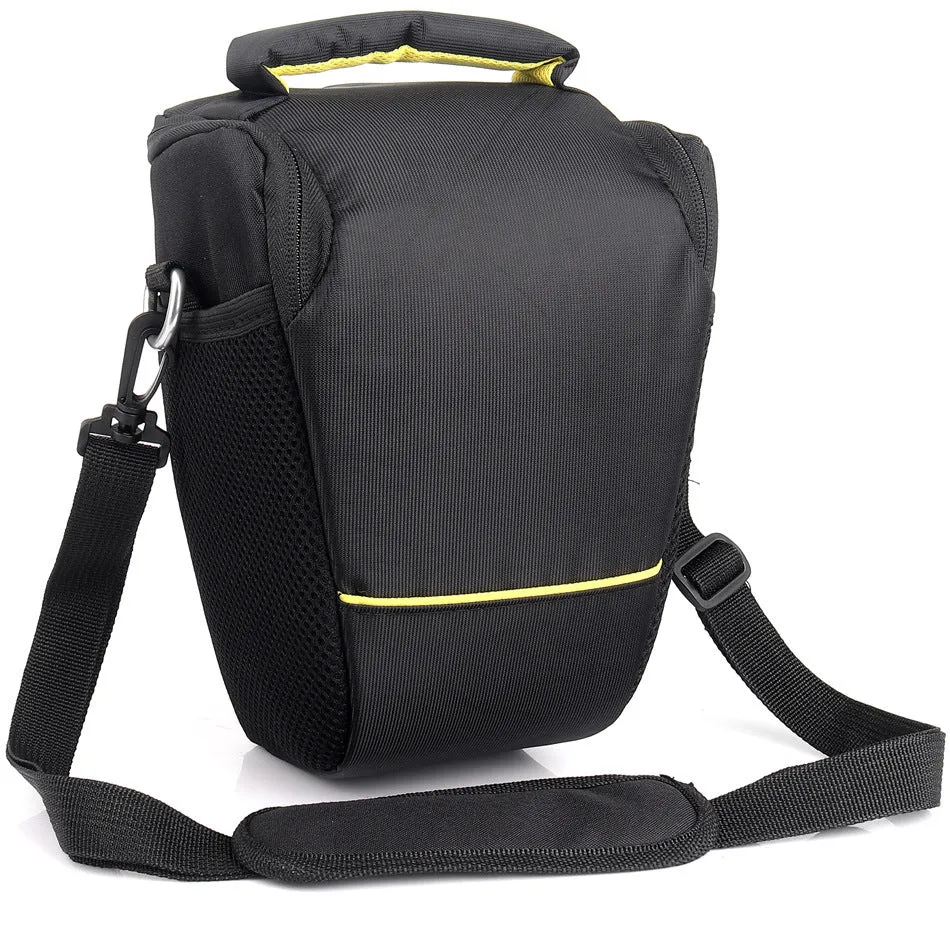 Shockproof professional triangle camera bag applicable to Canon Nikon camera bag