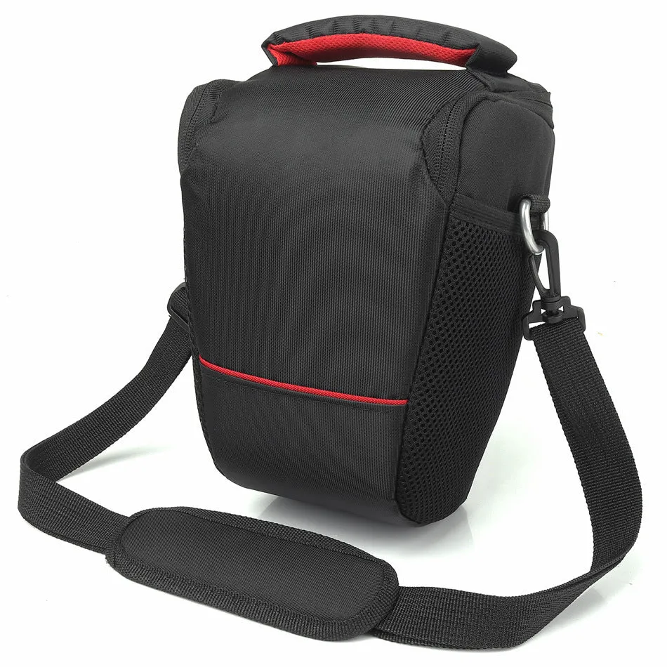 Shockproof professional triangle camera bag applicable to Canon Nikon camera bag