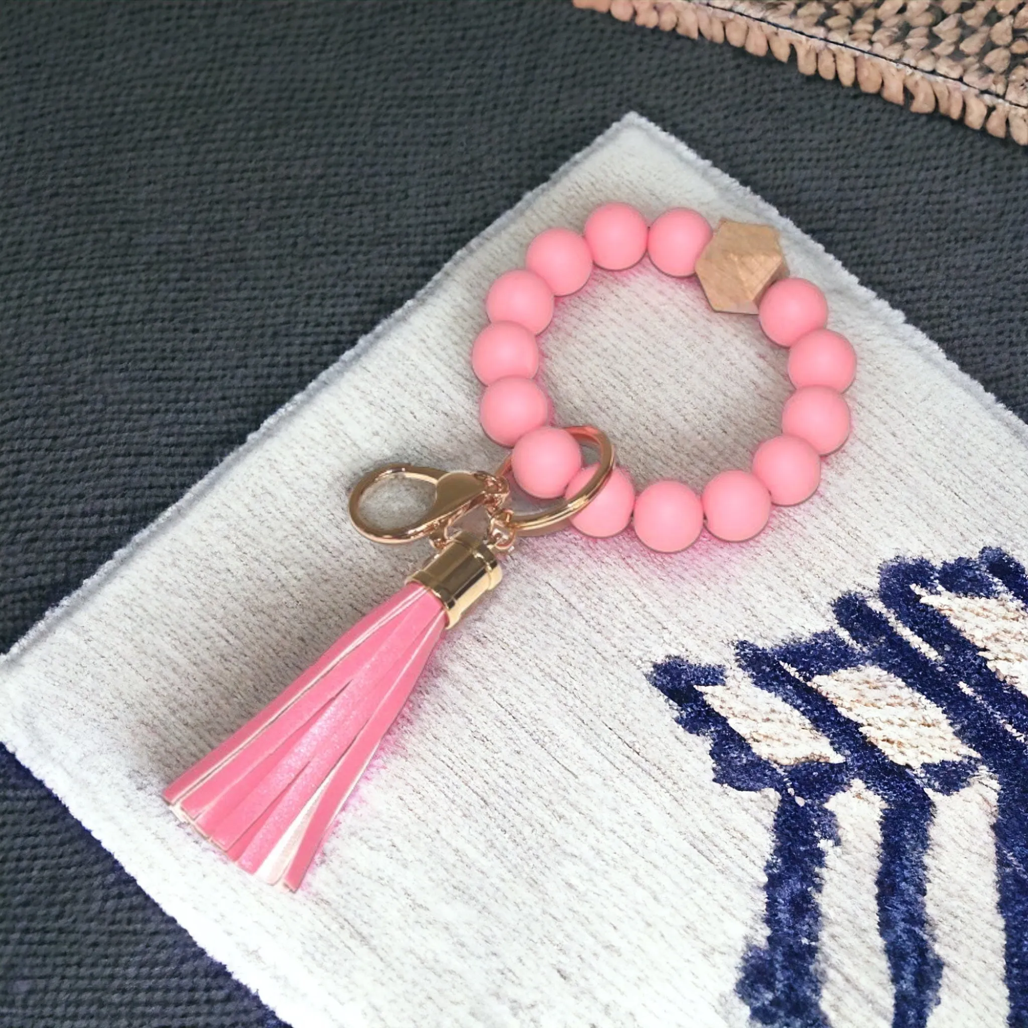 Silicone Bead Keychains