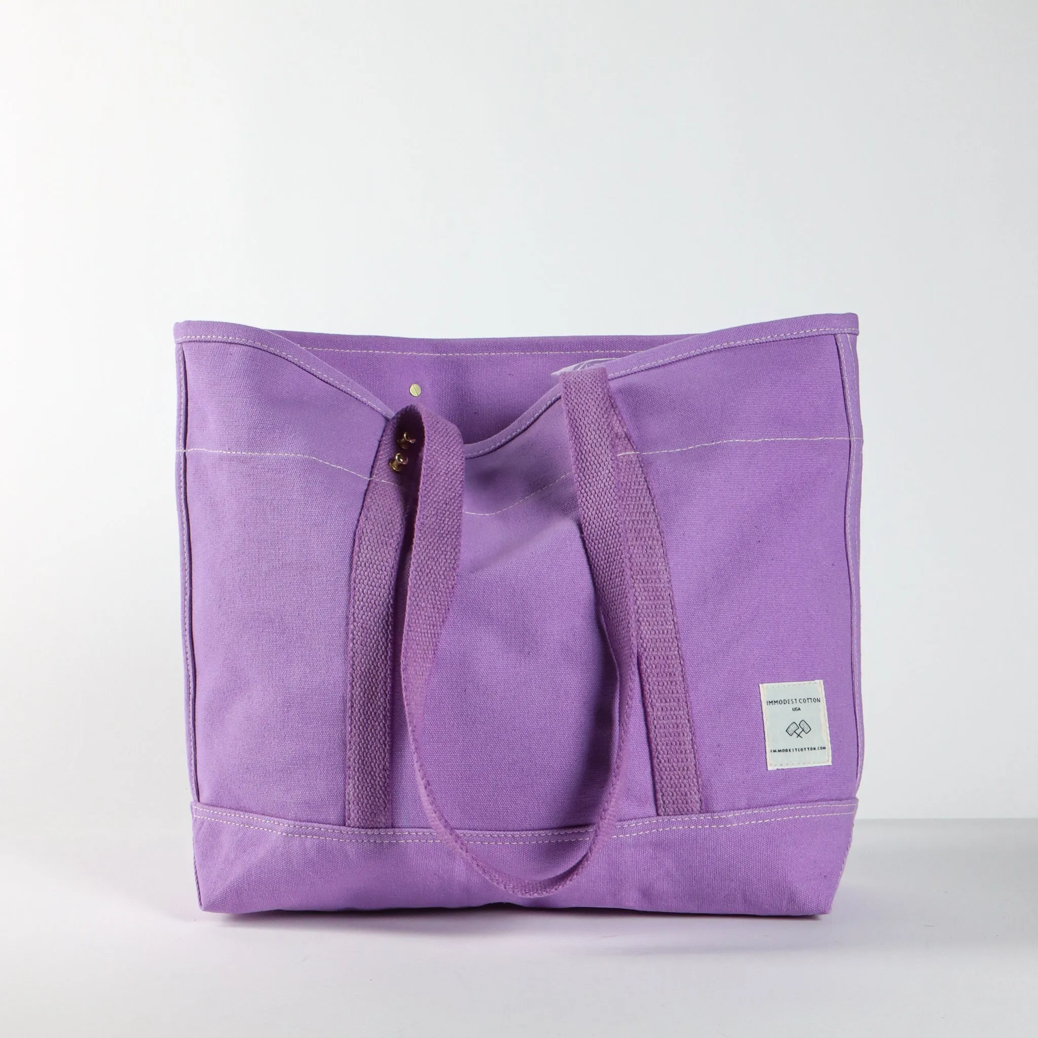 Small East West Tote | Lilac