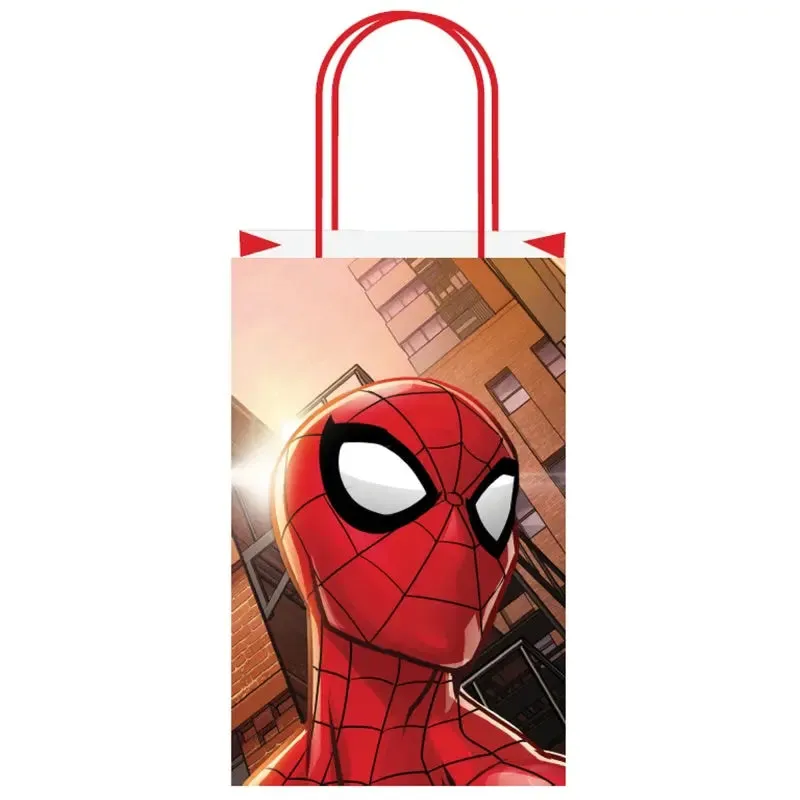 Spiderman Webbed Wonder Paper Party Bags - 8 Pkt