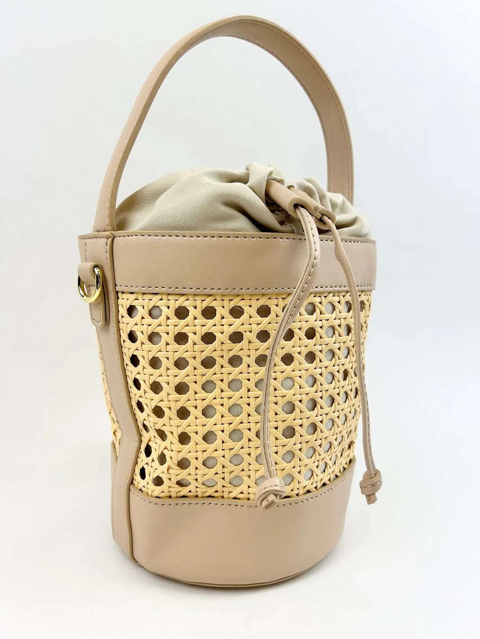 St Thomas Bucket Bag - Nude