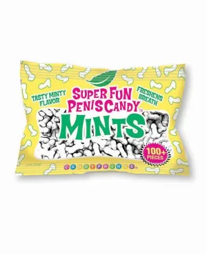 Super Fun Penis Candy Mints Bag - 3 Oz