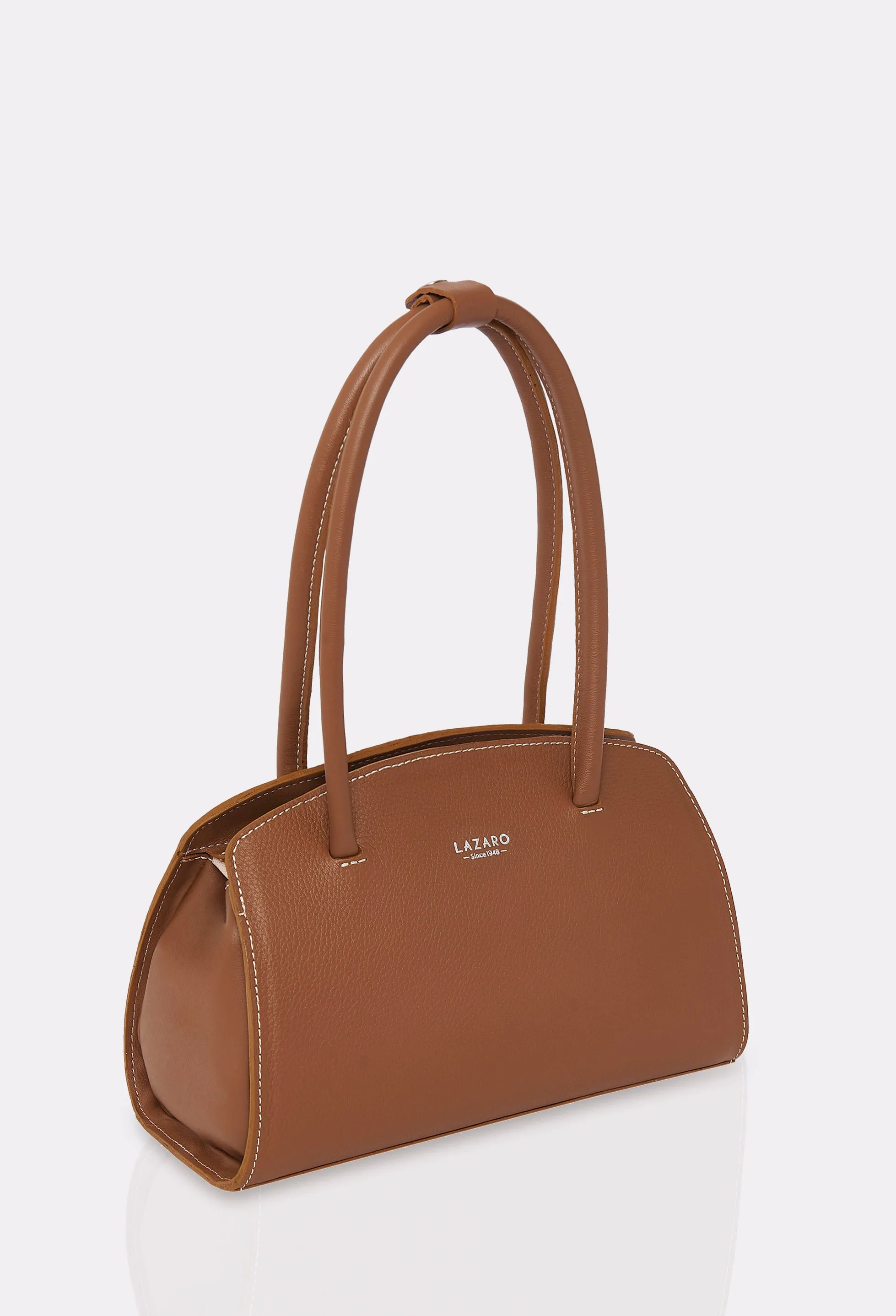 Tan Leather Shoulder Bag Margot