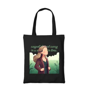 Taylor Swift Tote Bag - August