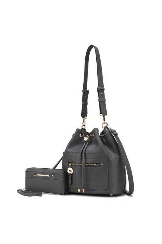 TEEK - MKF Larissa Bucket Handbag with Wallet