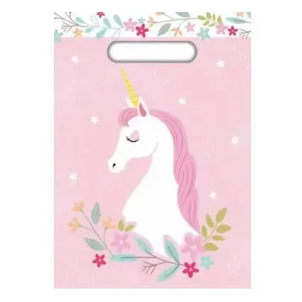 Unicorn Party Bags - 8 Pkt