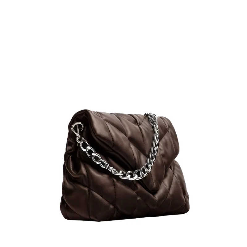 Unisa Zkamali Brown Handbag